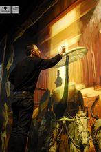 中國首張3D牆地立體畫戰馬歸來-齊興華作品