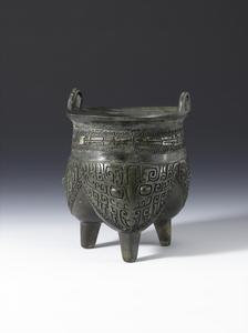 商獸面紋鬲 商獸面紋鬲
