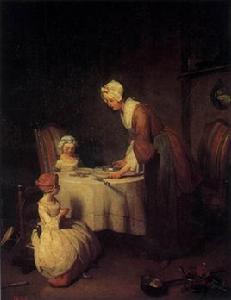 午餐前的祈禱 午餐前的祈禱