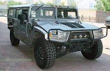 漢麻材料加固的中國“悍馬”