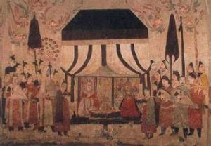 朝陽北廟村號北燕墓壁畫 朝陽北廟村號北燕墓壁畫