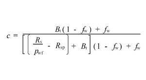 合理注采壓力系統