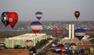 2011年9月7日，在巴西首都巴西利亞舉辦了一場熱氣球錦標賽，以慶祝巴西獨立日。