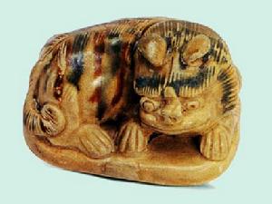 長沙窯獅形鎮紙