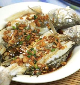 清水浸海鱸魚 清水浸海鱸魚