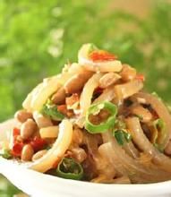 臘八豆拌肉皮 臘八豆拌肉皮