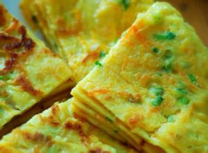 香蔥豆渣雞蛋薄餅 香蔥豆渣雞蛋薄餅