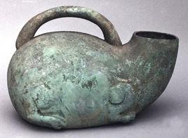 東周青銅虎子 東周青銅虎子