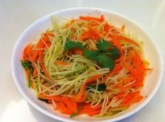 涼拌三色銀絲 涼拌三色銀絲