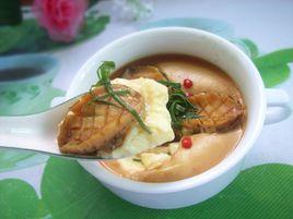 小鮑魚蒸蛋 小鮑魚蒸蛋