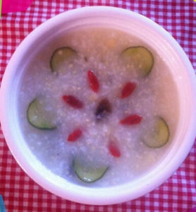 枸杞黃瓜粥 枸杞黃瓜粥