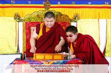 措卡阿白法王轉世靈童益西彭措法座照