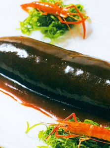 蝦子烏參 蝦子烏參