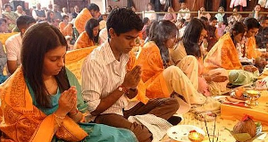 印度教徒的禱告方式