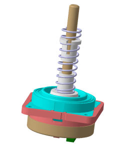 霍爾搖桿設計模型