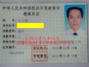 機動車駕駛教練員 機動車駕駛教練員