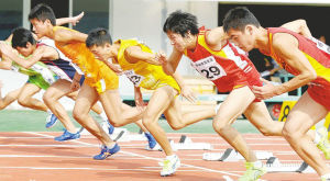 運動會之100米賽跑 運動會之100米賽跑