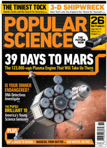 美國《大眾科學》雜誌2010年11月刊封面