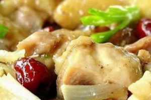 棗菇燜雞 棗菇燜雞