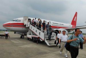 上海航空執飛的上海、北京、廈門航線