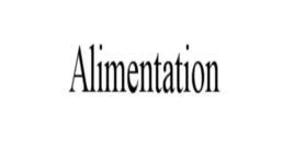 Alimentation