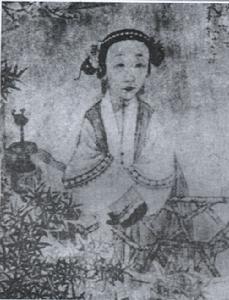 山鬼謠·題管夫人畫竹