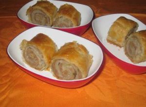 酥皮肉卷 酥皮肉卷