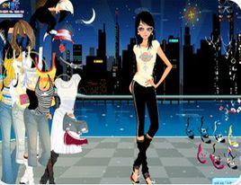 美麗夜景少女 美麗夜景少女