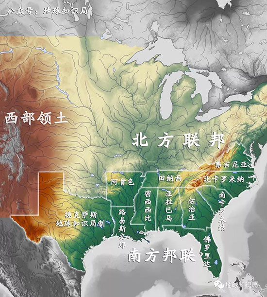 南方在初期大有裂土封疆之勢