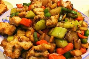 家常炒雞丁 家常炒雞丁