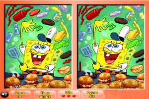 海綿寶寶找不同 海綿寶寶找不同