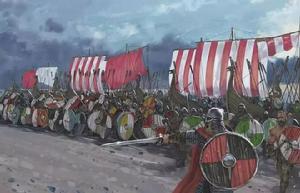 維京戰士賴以成名的嚴密盾牆