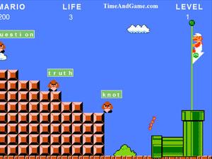 超級瑪麗學打字 超級瑪麗學打字