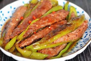 釀肉餡虎皮尖椒 釀肉餡虎皮尖椒