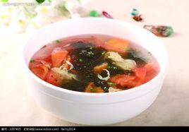 西紅柿紫菜雞蛋湯 西紅柿紫菜雞蛋湯