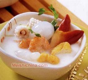 豆漿海鮮鍋 豆漿海鮮鍋