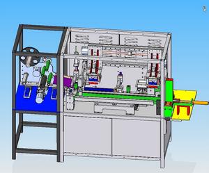 全自動手機電池貼標機