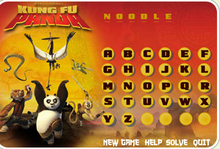 功夫熊貓猜字母 功夫熊貓猜字母