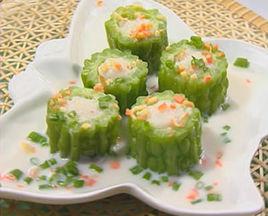 魚蓉釀苦瓜 魚蓉釀苦瓜
