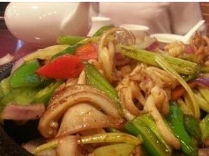 蒜香豆豉鮮魷 蒜香豆豉鮮魷