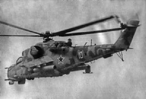 俄羅斯米-24母鹿武裝直升機