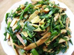 韭菜豆乾雞蛋絲 韭菜豆乾雞蛋絲