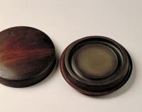 清乾隆端石鼓式硯