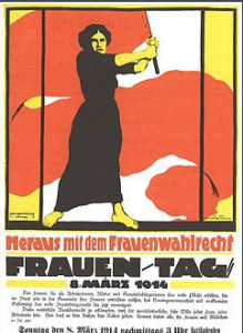 德國國際婦女節海報