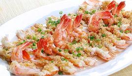 蒜茸開背對蝦 蒜茸開背對蝦