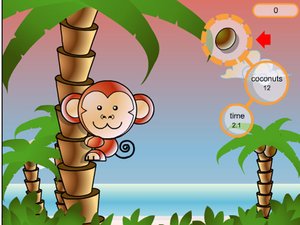 小猴摘椰子