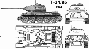 前蘇聯T-34中型坦克