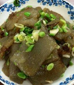 青蒜炒燜子 青蒜炒燜子