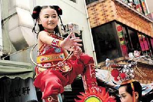 太平清醮活動“飄色”巡遊表演 圖片2