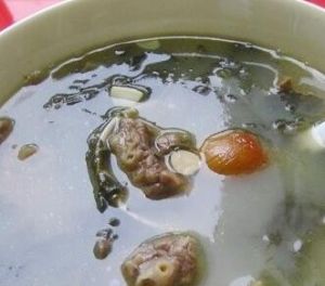 蜜棗菜乾煲豬肺 蜜棗菜乾煲豬肺